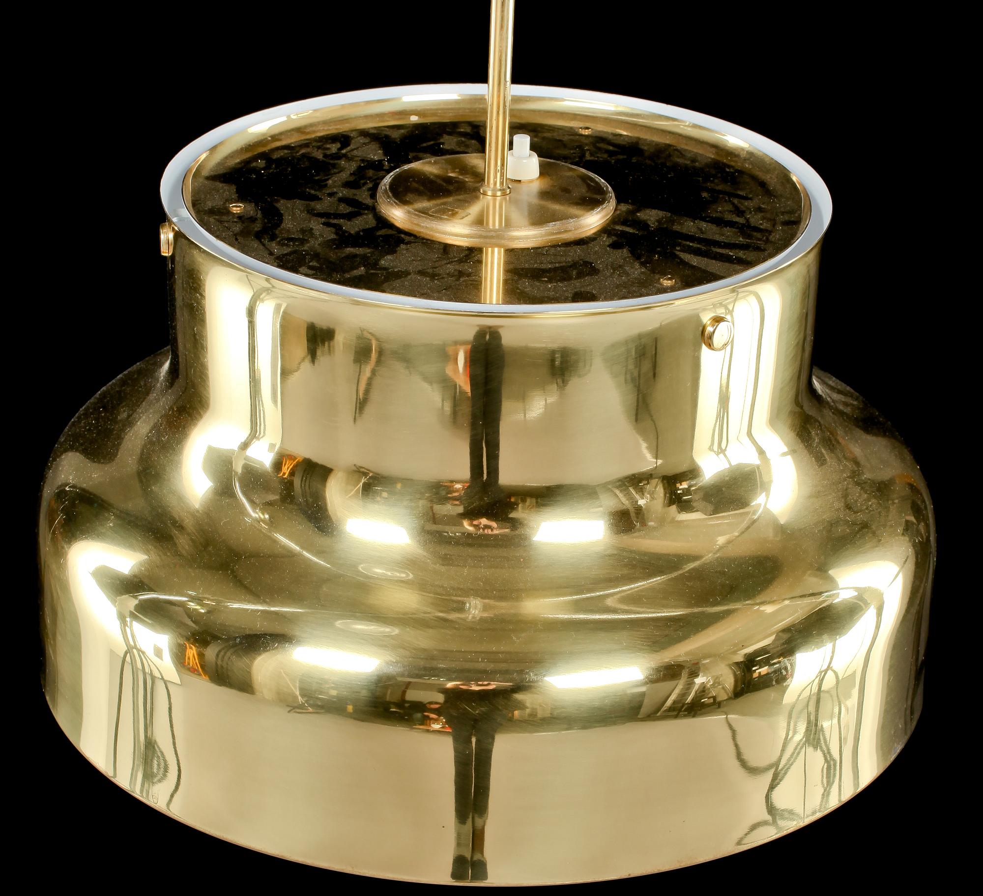 TAKLAMPA, "Bumlingen", Anders Pehrson, Ateljé Lyktan, 1900-talets andra hälft. Höjd ca 36 cm.