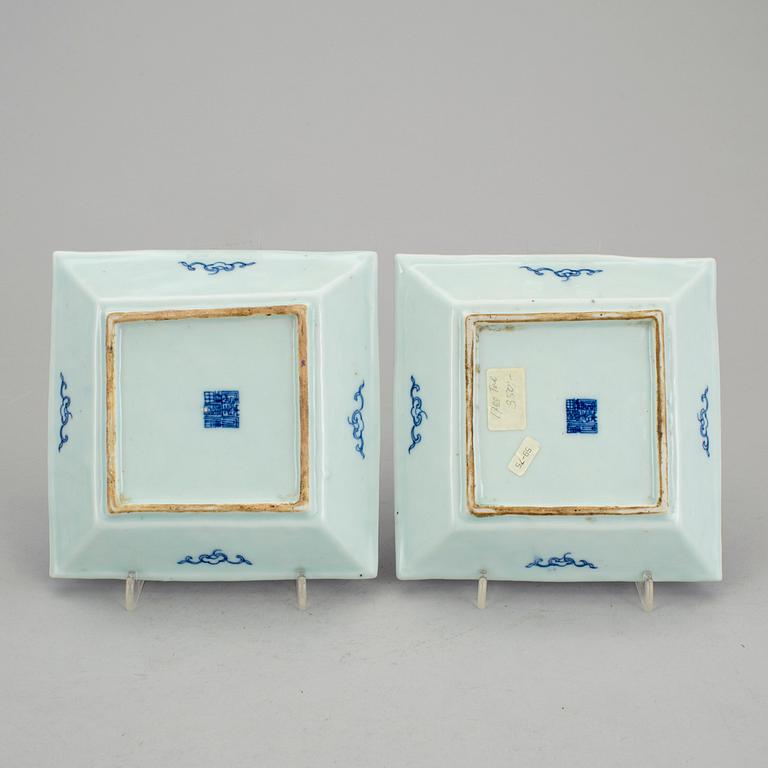 4 plates, 19th Century.