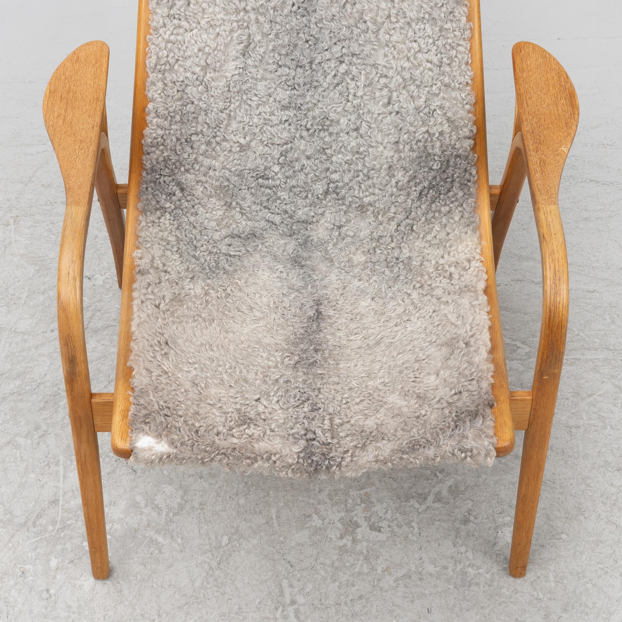 Yngve Ekström, a 'Lamino' easy chair, Swedese, second half of the 20th century.