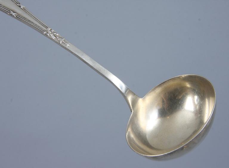 PARTI BESTICK, 45 delar, silver, 740 gram.