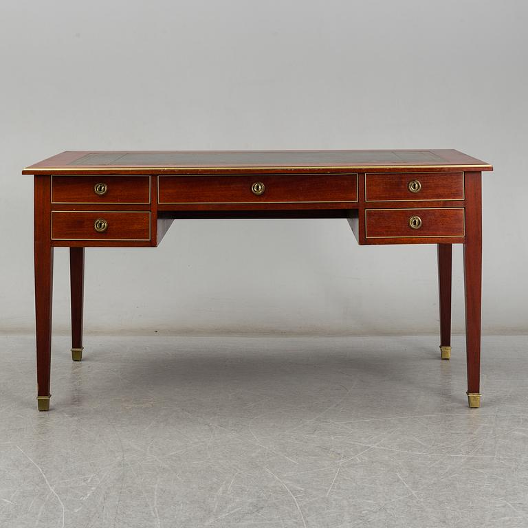 A mid 20th century gustavian style writing desk.