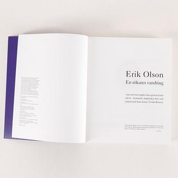 ERIK OLSON, a set of 3 colour lithographs, and a book, signed and numbered.