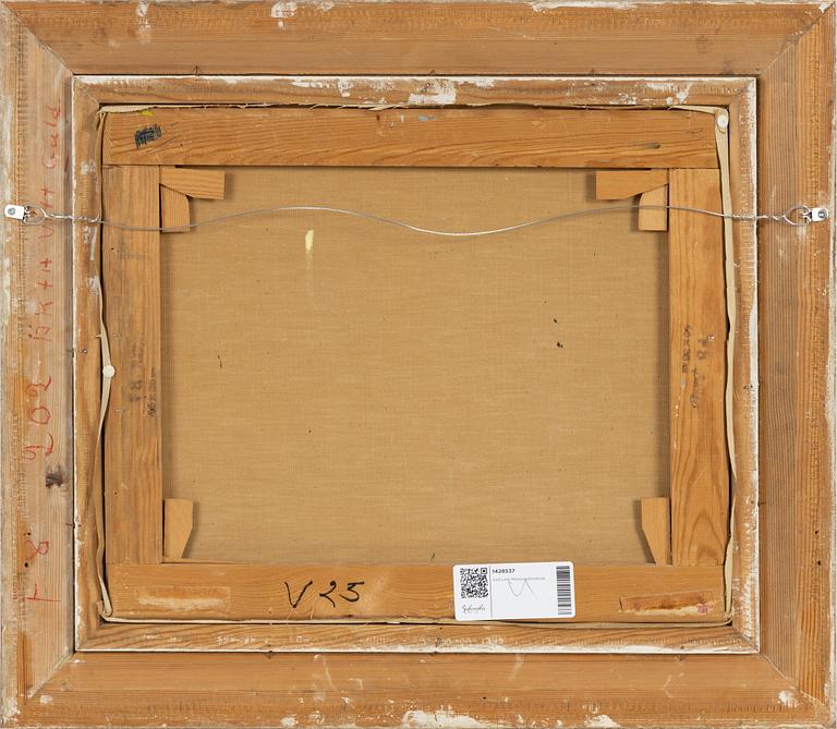 Axel Lind, oil on canvas, signed.