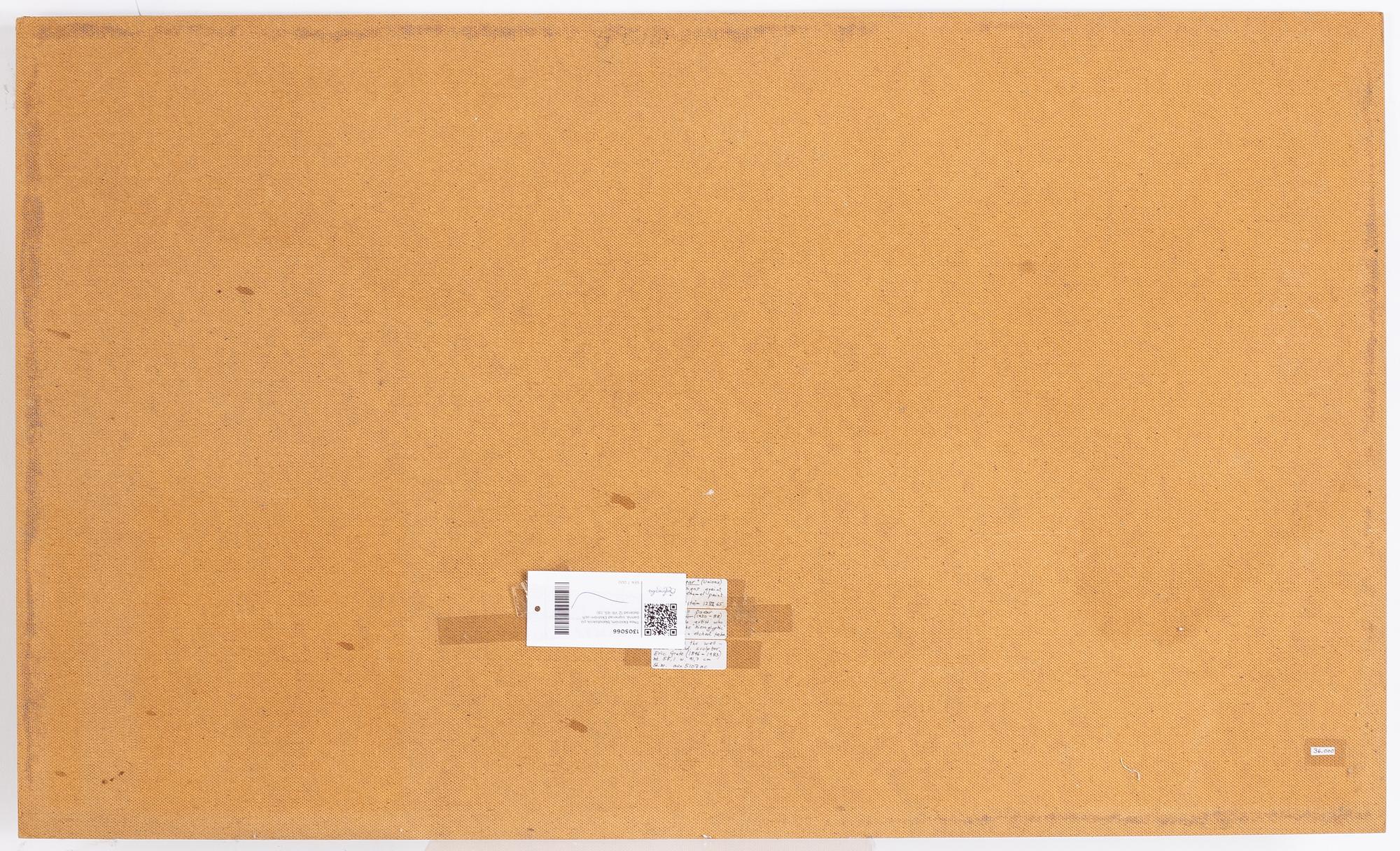 Thea Ekström, mixed media on panel, signed Ekström and dated 12 VII -65.