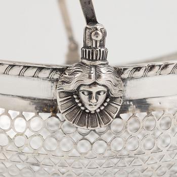 Korg, silver, St. Petersburg, tidigt 1800-tal.