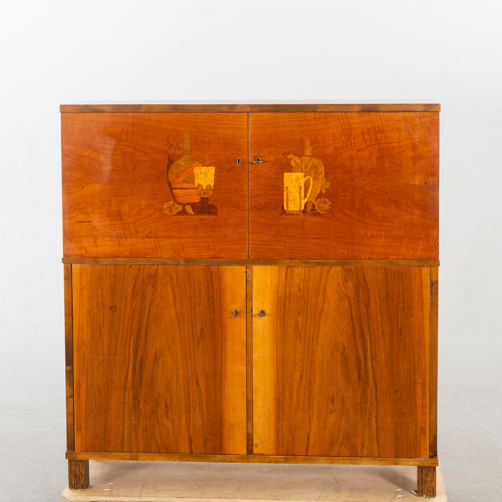 BARSKÅP, Swedish modern, 1940-tal.