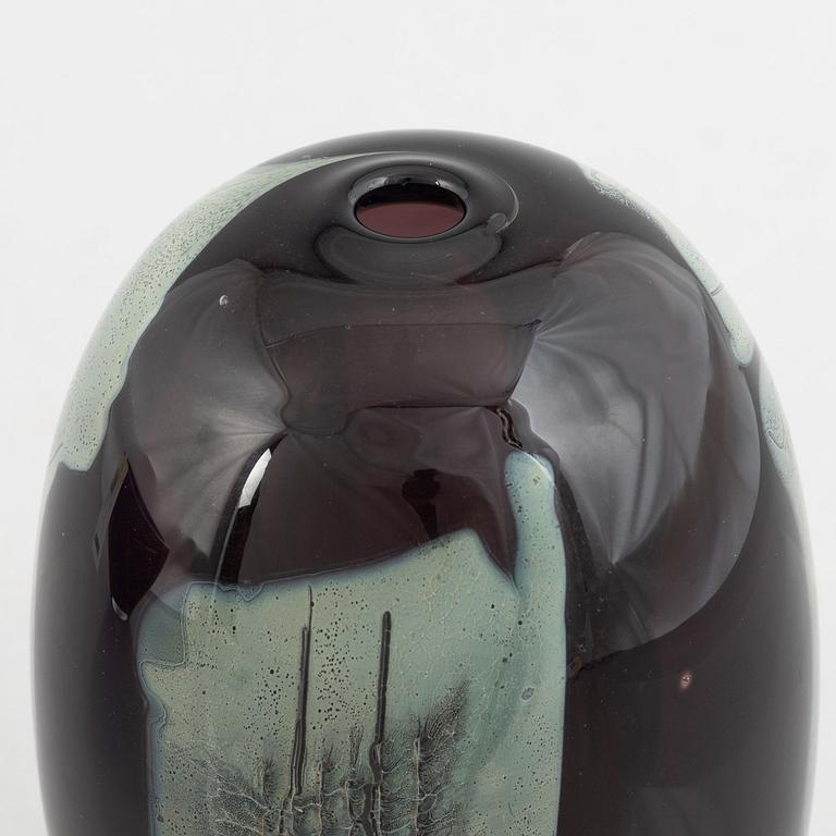 Claude Monod, a glass vase, France.