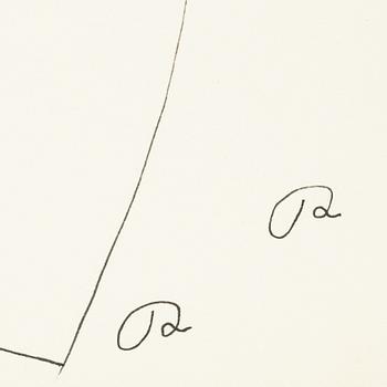 Roger Risberg, tuschteckning, signerad. Utförd 2008.