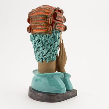 Kurt Goeble, an earthenware figurine, Goldscheider, Austria, 1930's/40's.