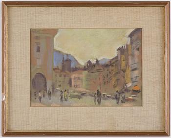 Lotte Laserstein, Cityscape.