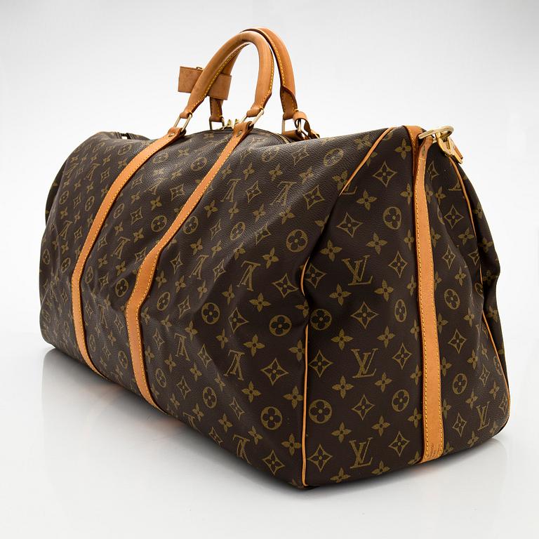Louis Vuitton, viikonloppulaukku, "Keepall 60 Bandoulière".