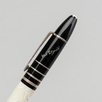 A writers edition F Scott Fitzgerald Montblanc ballpoint pen.