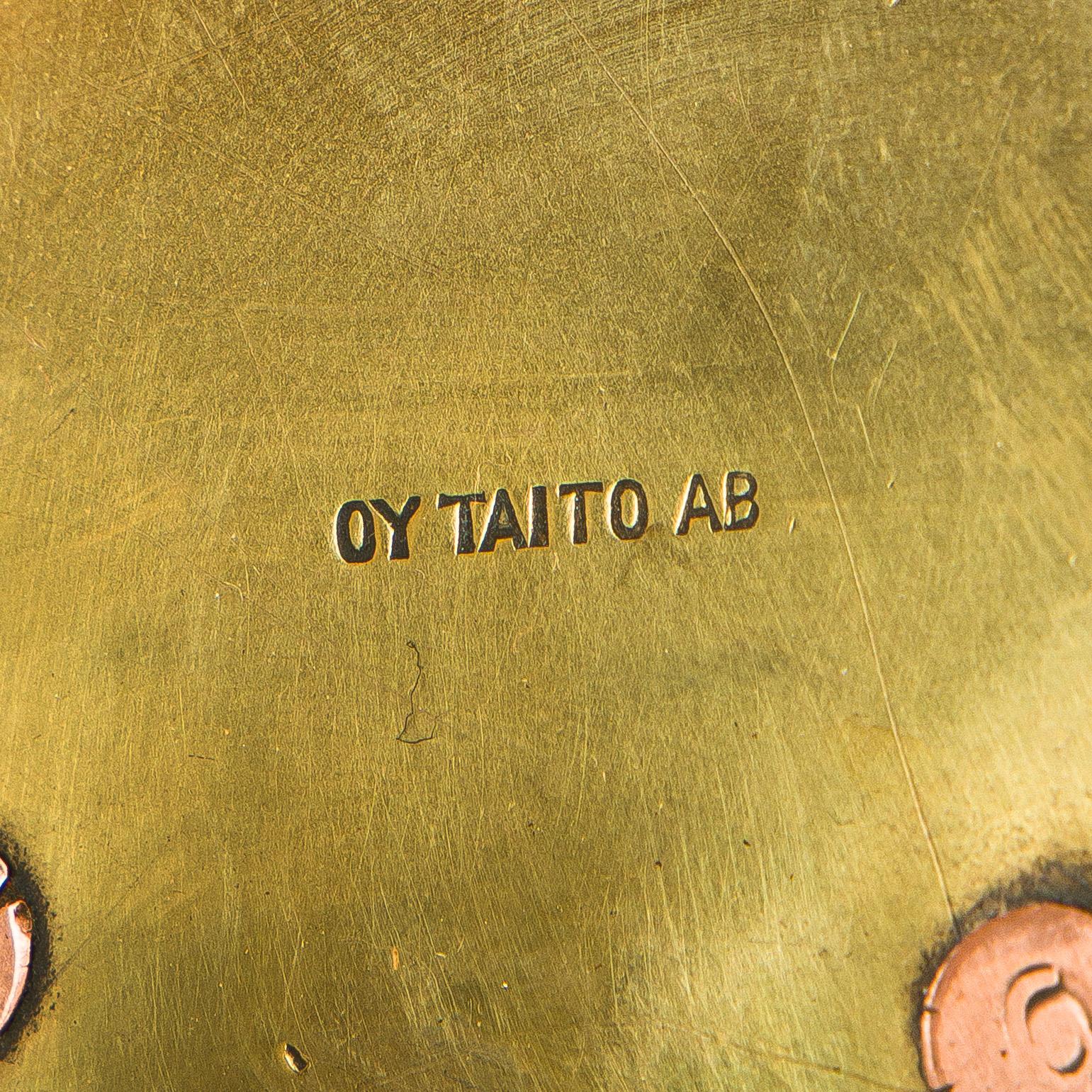 Paavo Tynell, taklampa modell 1442/4, Taito, 1930-tal.