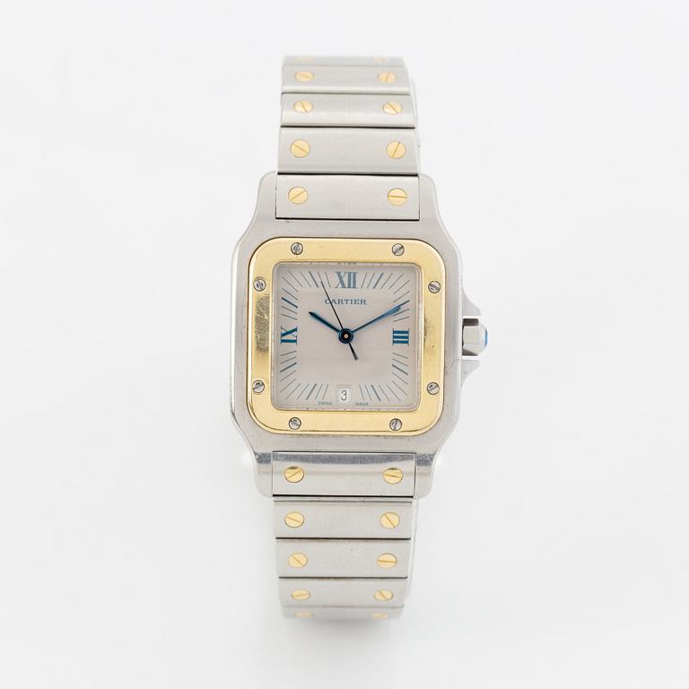 Cartier, Santos Galbée, wristwatch, 29 x 29 (41) mm.