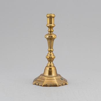 LJUSSTAKE, brons, 1700-tal.