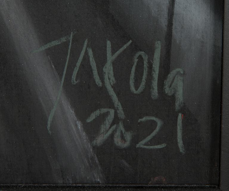 Timo Jakola, pastelli, signeerattu ja päivätty 2021.