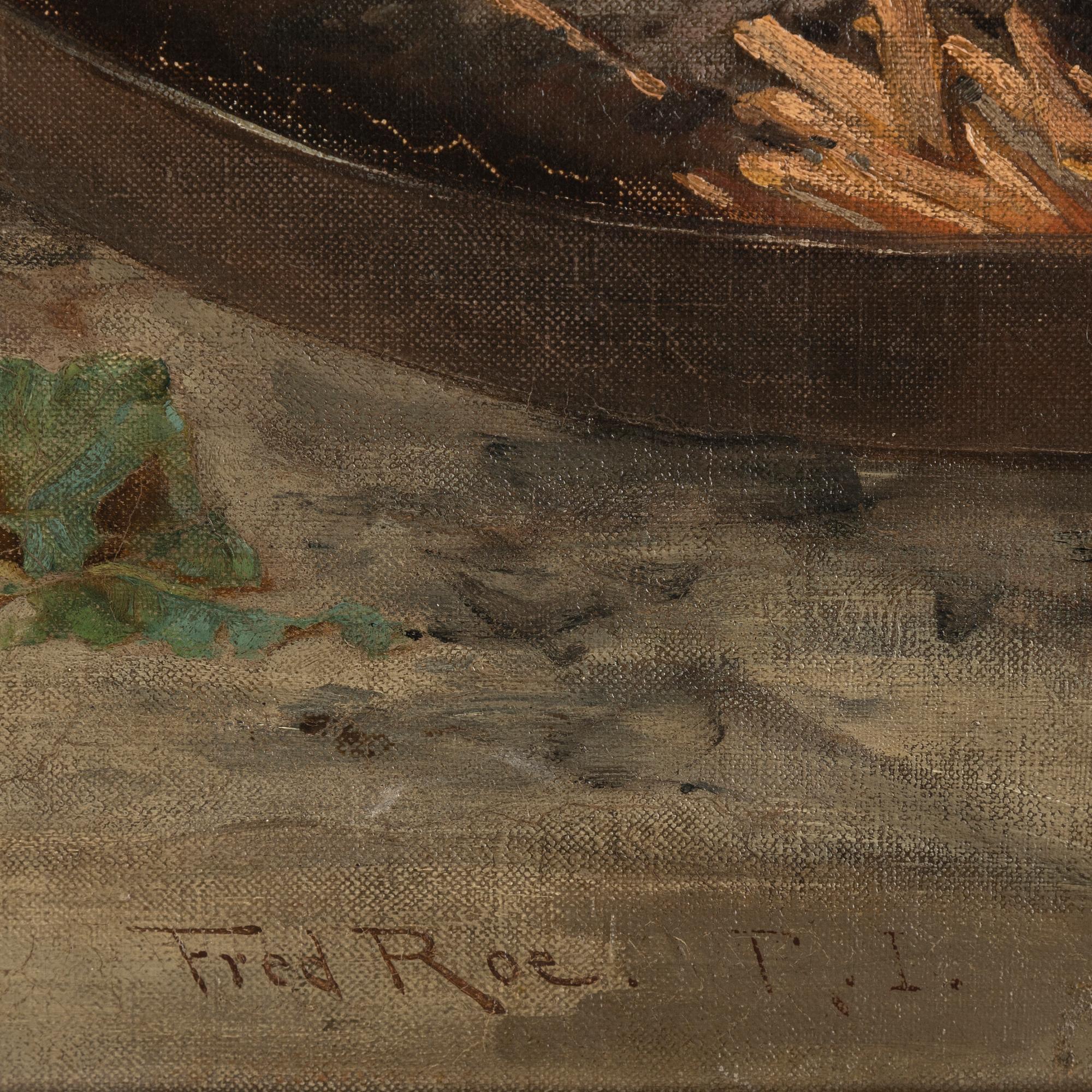 Fred Roe, oil on canvas, signed.