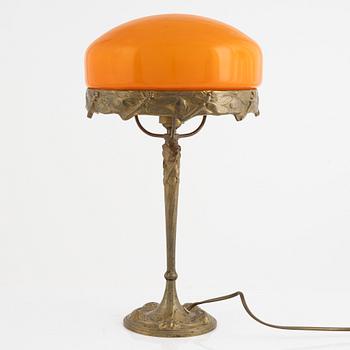 Table lamp, early 20th century.