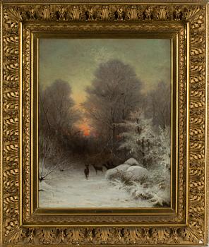 HENDRIK ALBERTUS KLEIJN, Olja på duk, signerad och daterad -86.