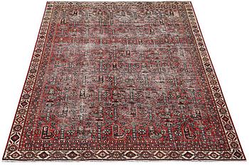 A carpet, Persian, Vintage Design, c. 276 x 190 cm.