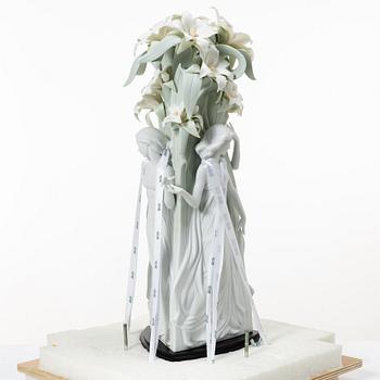 Marco Antonio Noguerón, figurin, "Joyful Nymphs", Lladró, Spanien.