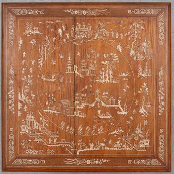 A hardwood table, China, 20th century.