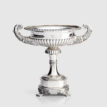 267. A Swedish silver bowl, mark of Gustaf Möllenborg, Stockholm 1829.