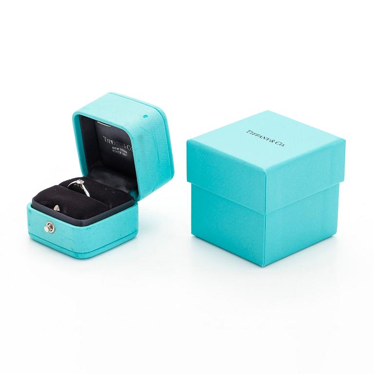 Tiffany & Co, ring, platina, briljantslipad diamant.