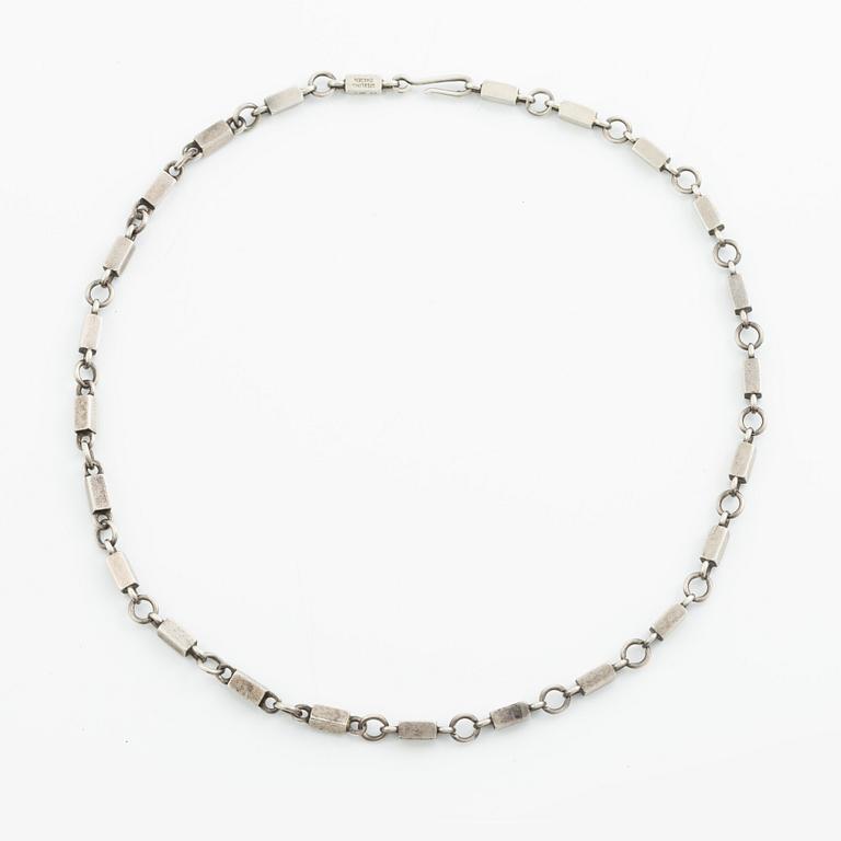 Wiwen Nilsson, necklace, silver, rod links.