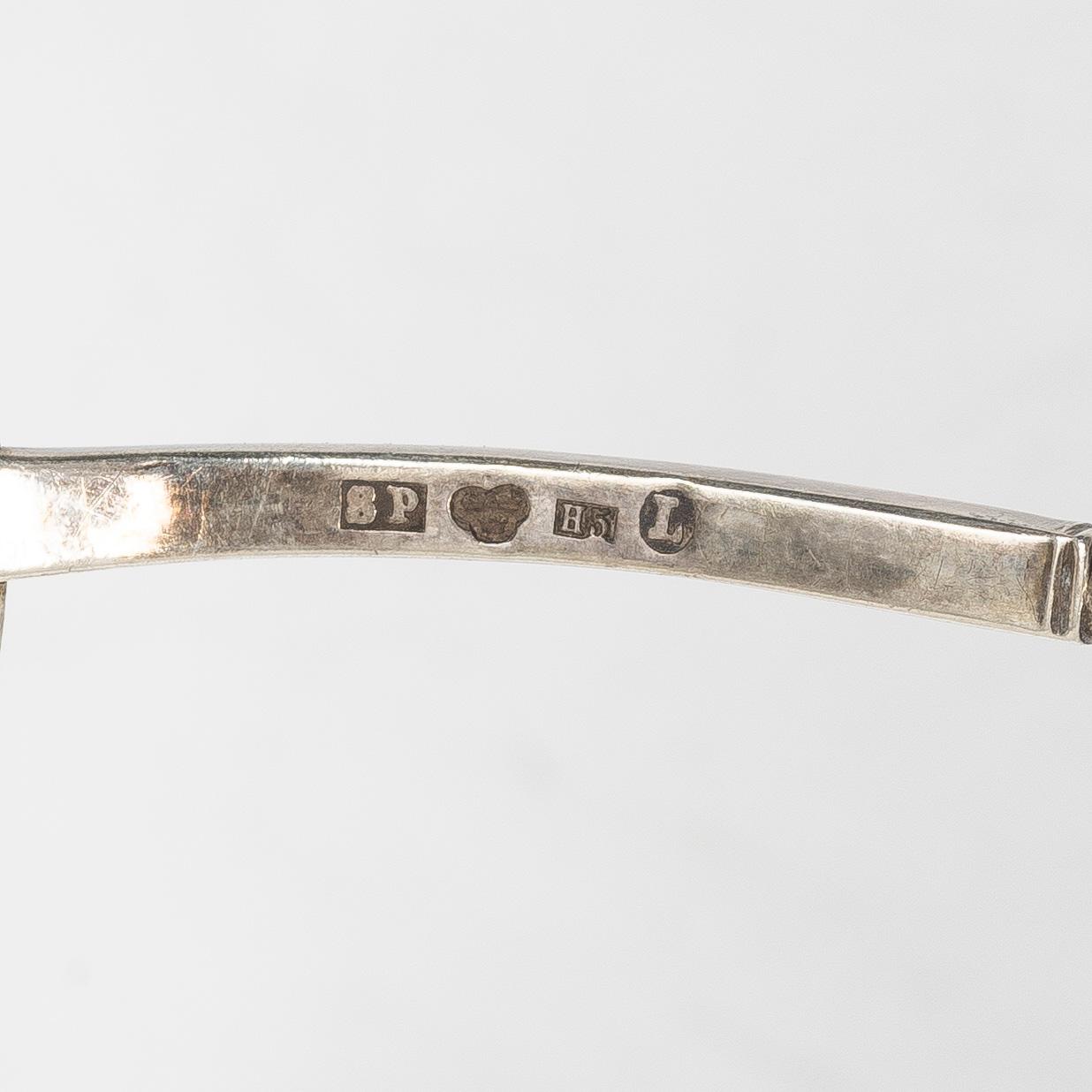 Parti silver, 6-delar, Sverige, 1838-1925.