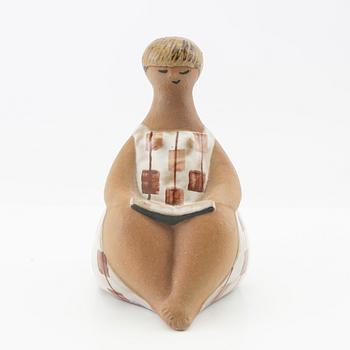 Lisa Larson, figurine "Charlotta" from the series "ABC Girls," Gustavsberg.