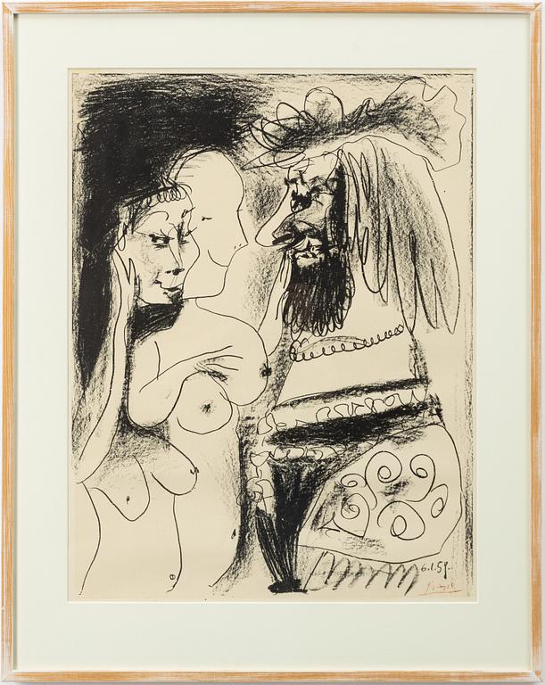 Pablo, After Picasso, "Le vieux Roi".