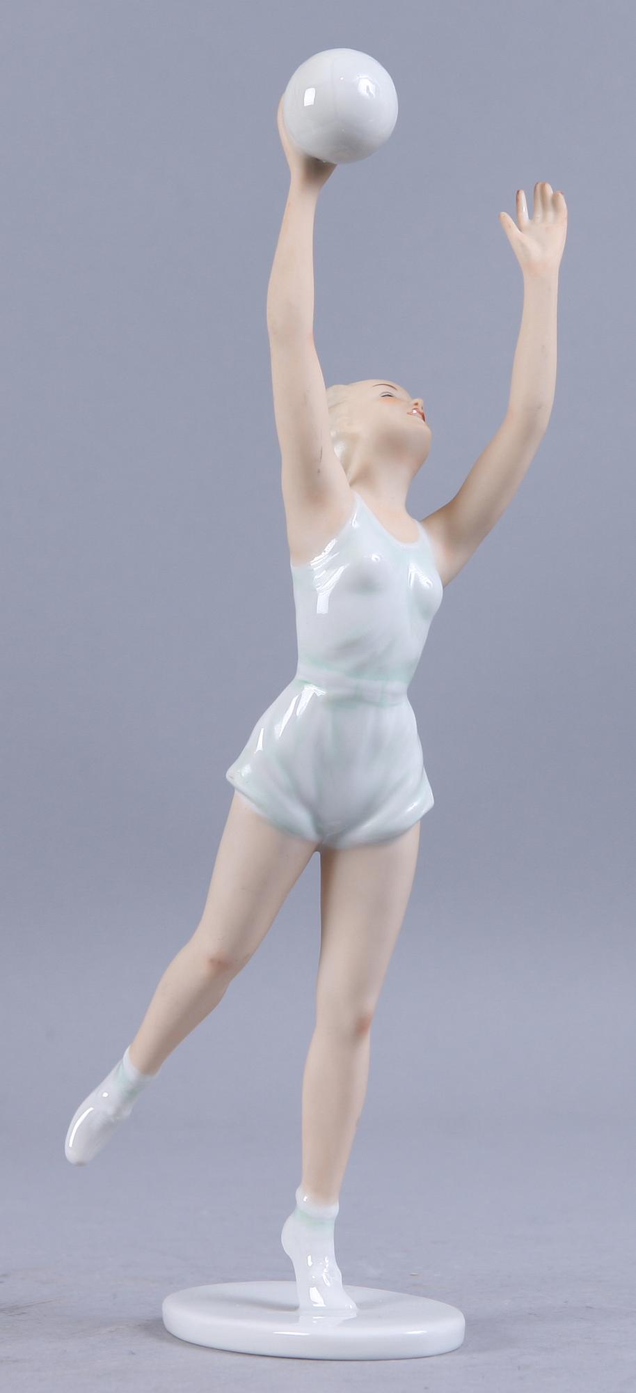 FIGURIN, porslin, Wallendorf.