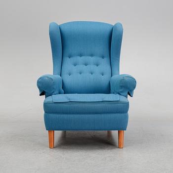 Carl Malmsten, an armchair model 'Häggbom'.