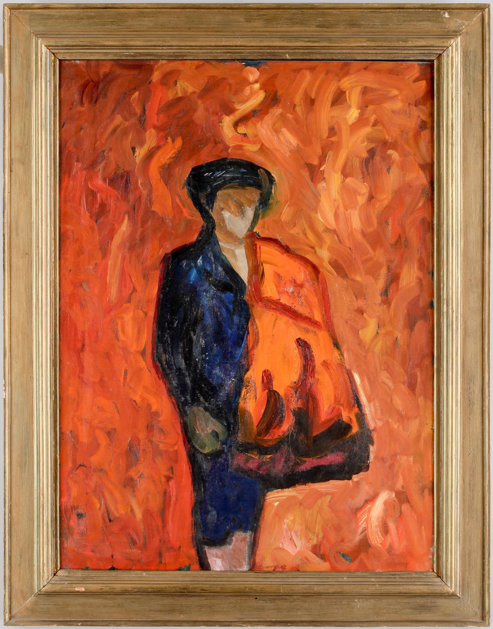 ROLAND KEMPE, olja på duk, sign.