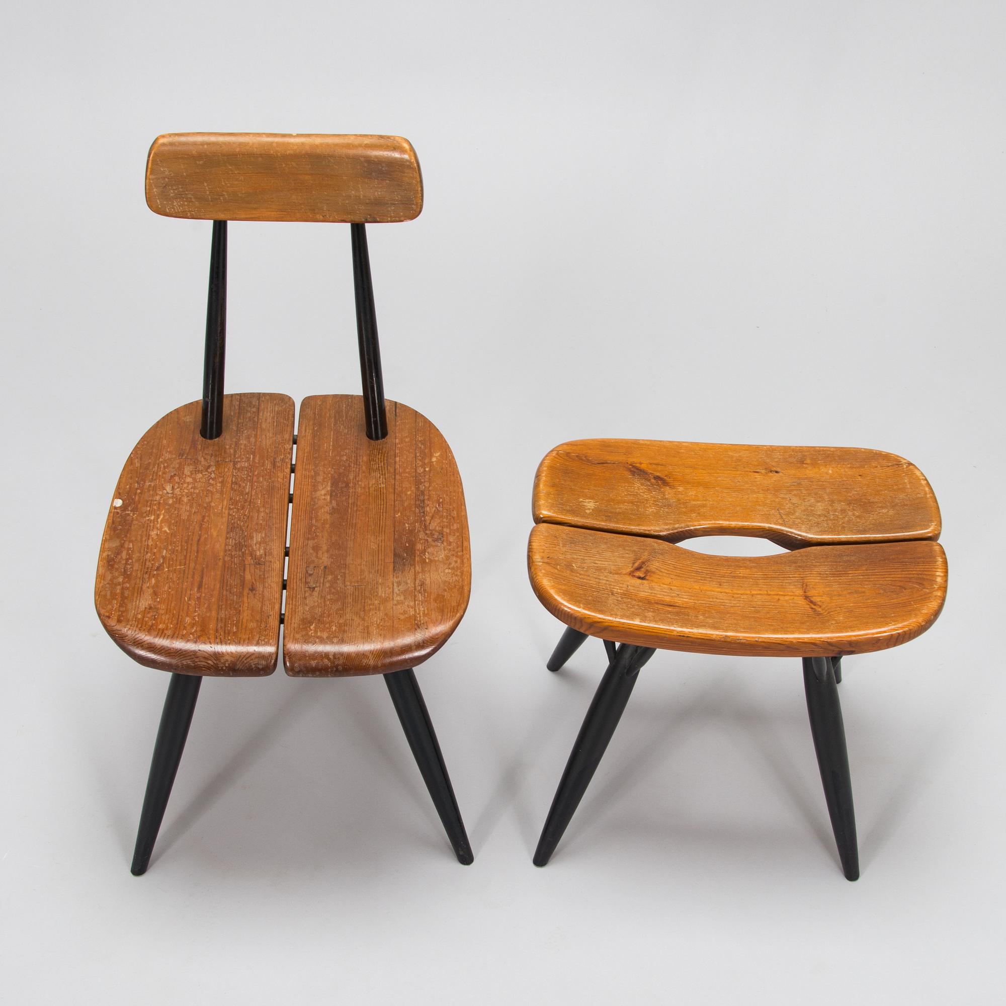 Ilmari Tapiovaara, matgrupp, 7 delar, "Pirkka", Laukaan Puu, 1960-tal.