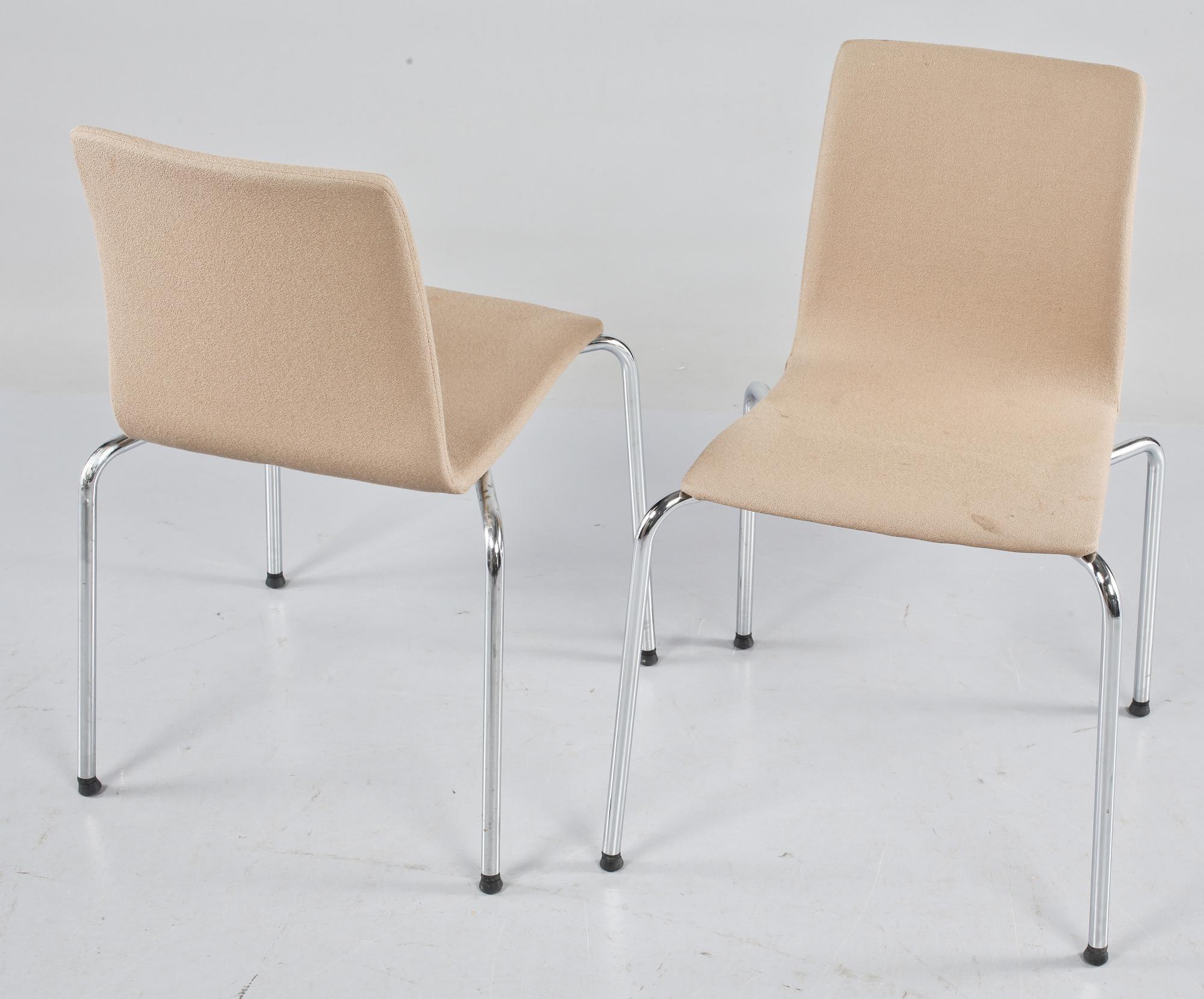STOLAR, 6 st, "Noa", Jonas Lindwall för Skandiform, 1900/2000-tal.