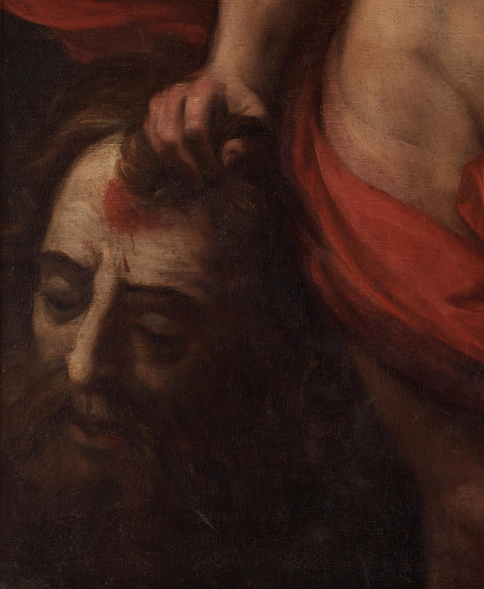 Guido Reni Follower of, David with the Head of Goliath.