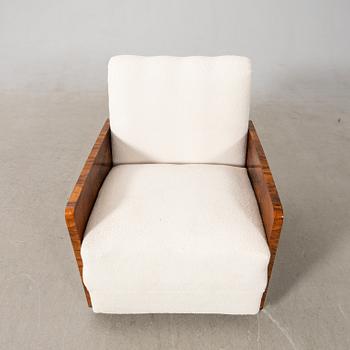 Fåtölj/extra säng Art Deco 1900-talets första hälft.