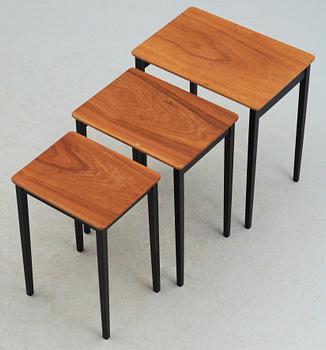 SATSBORD, 1950/60-talets mitt.