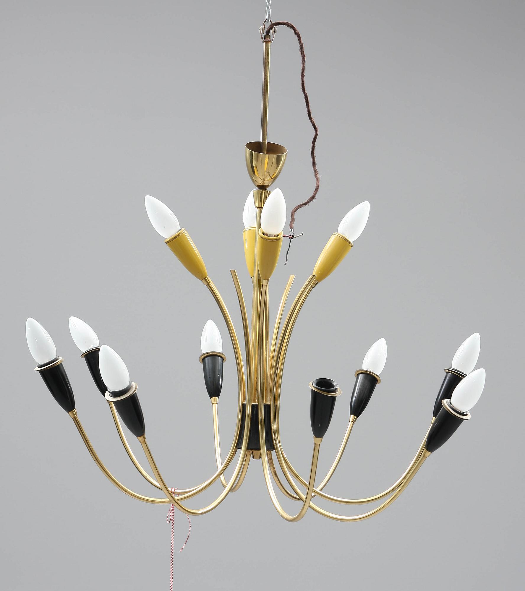 TAKLAMPA, Italien, 1960-tal, h ca 70.