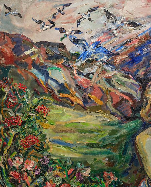 Albin Amelin, Allegorical female figures.