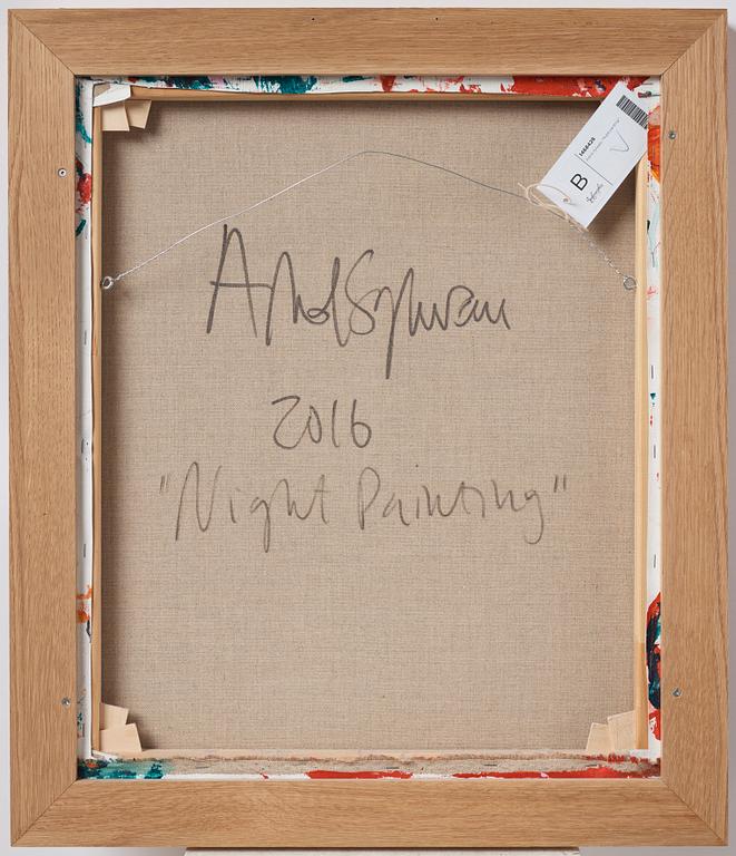 Astrid Sylwan, "Night painting".