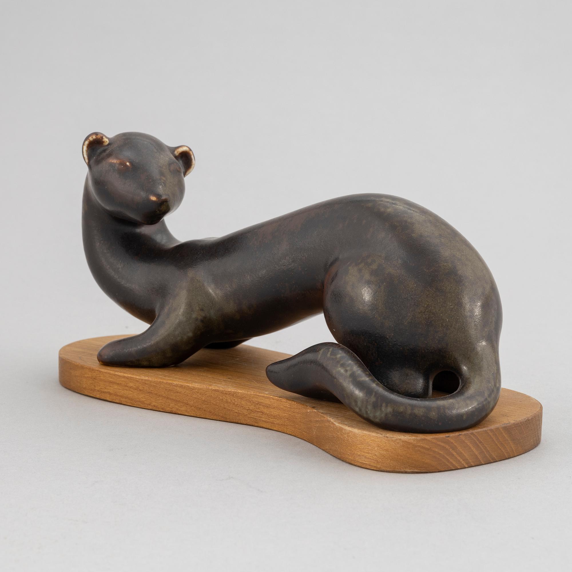 Gunnar Nylund, figurin, stengods, Rörstrand.