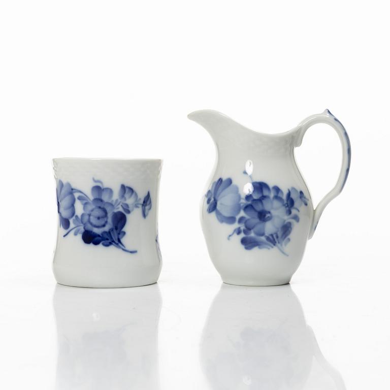 Royal Copenhagen, kaffeservis, 41 delar, porslin, "Blå Blomst", Danmark, 1950-60-tal.