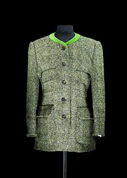 A tweed jacket by Hermès.