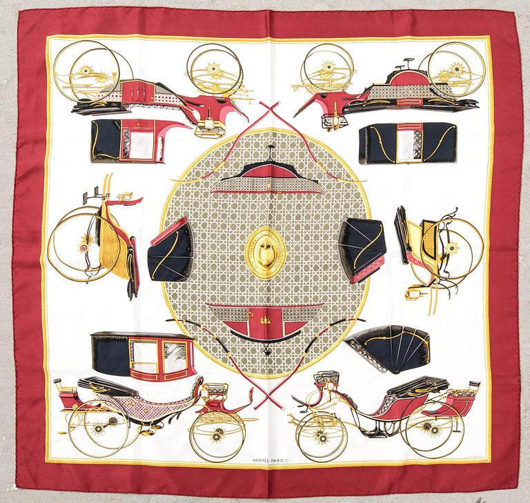 Hermès, scarf.