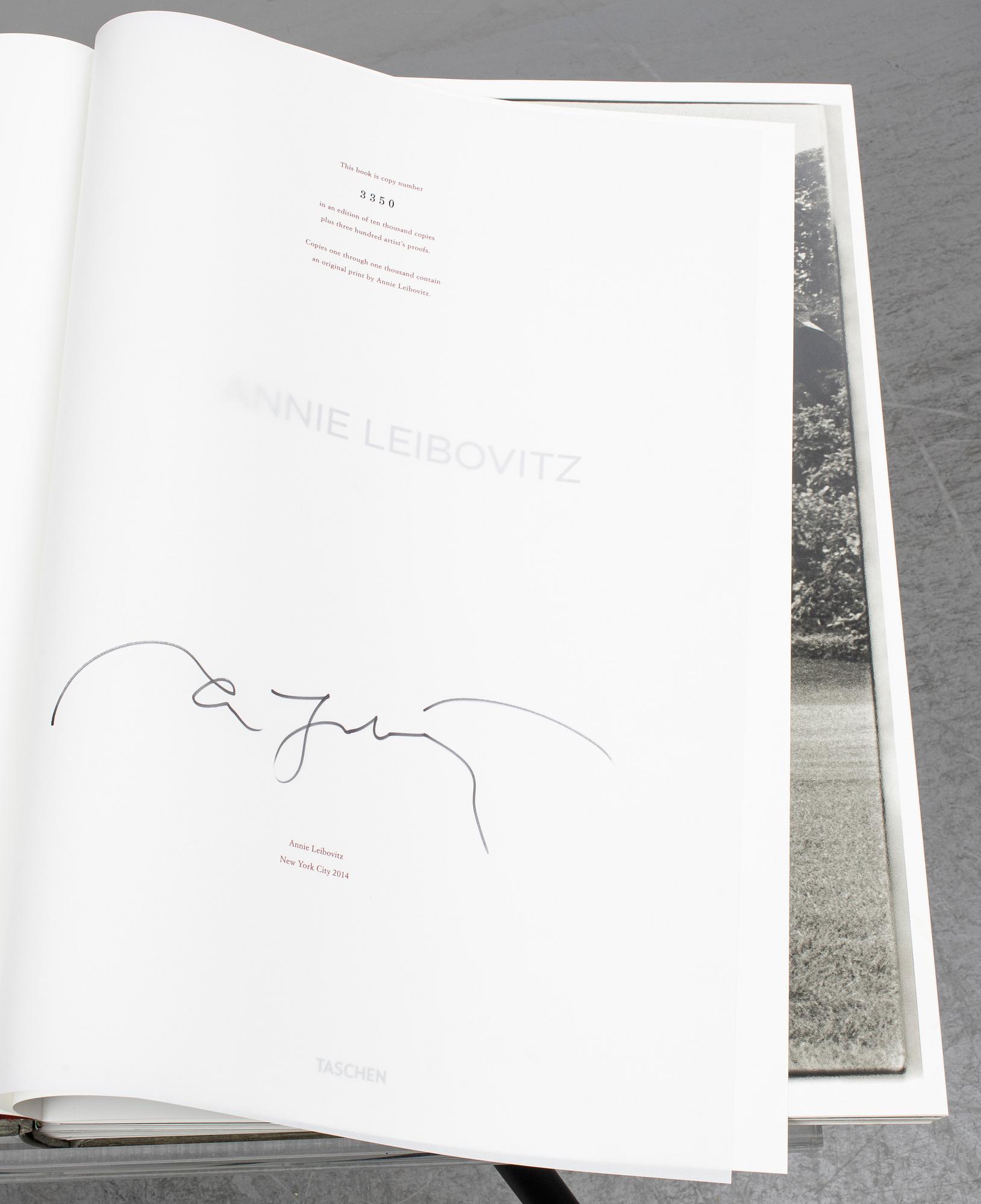 ANNIE LEIBOVITZ, fotobok, "Sumo". Taschen. Signerad.