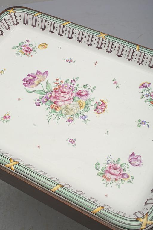 BRICKBORD, Rörstrand, monogramsignerad  S.A samr daterat 1925.