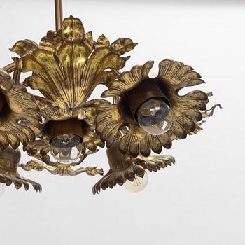 A ceiling light, 1940's.